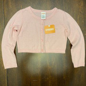 Gymboree Pink 2T Cropped Dress Sweater - NWT